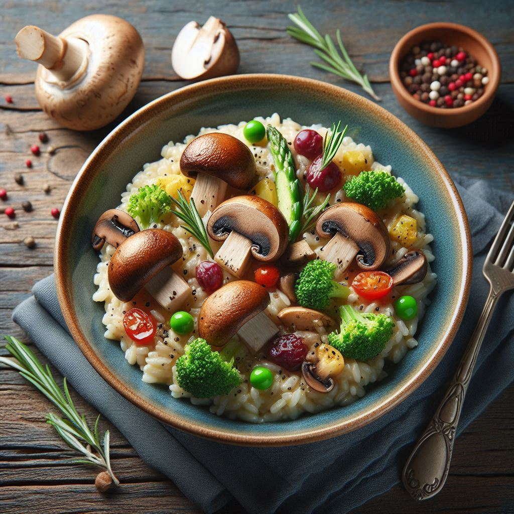 Mushroom Risotto - History and Recipe