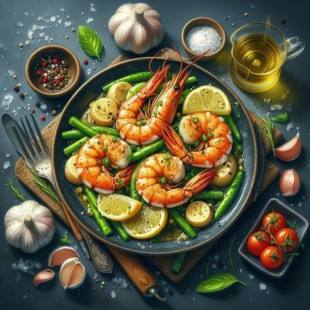 Garlic Butter Shrimp - History and Recipe